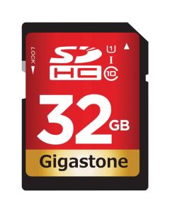 Gigastone GS-SDHC80U1-32GB-R Prime Series SDHC Card (32GB)
